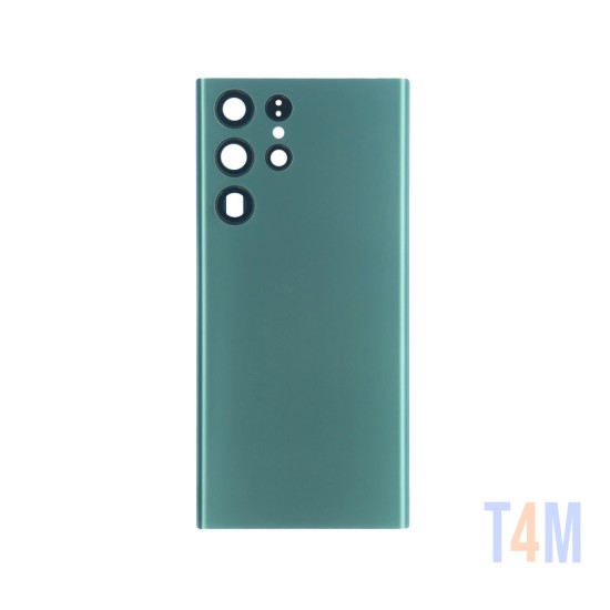 Back Cover+Camera Lens Samsung Galaxy S22 Ultra/S908 Green